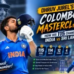 Dhruv Jurel’s Colombo Masterclass How His 115 Changed India vs Sri Lanka