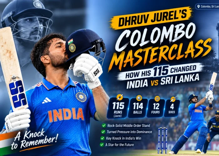 Dhruv Jurel’s Colombo Masterclass How His 115 Changed India vs Sri Lanka