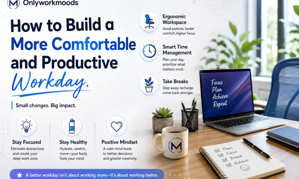 Onlyworkmoods How to Build a More Comfortable and Productive Workday
