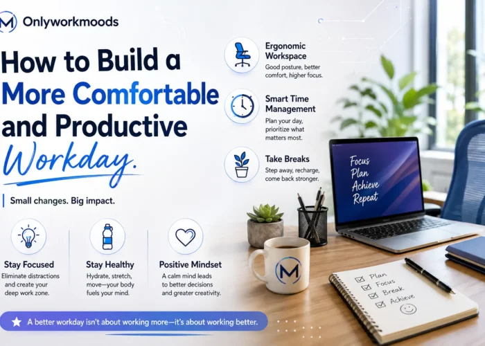 Onlyworkmoods How to Build a More Comfortable and Productive Workday