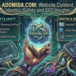 Adomida.com Website Content, Identity, Safety and SEO Insights.