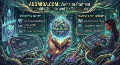 Adomida.com Website Content, Identity, Safety and SEO Insights.