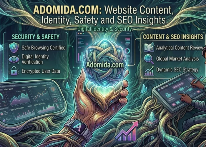 Adomida.com Website Content, Identity, Safety and SEO Insights.