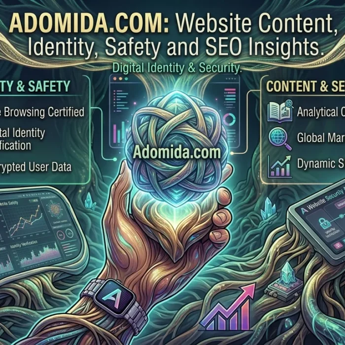 Adomida.com Website Content, Identity, Safety and SEO Insights.