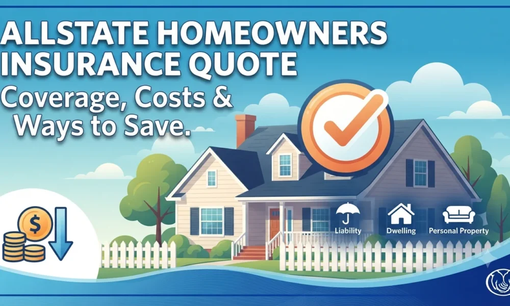 Allstate Homeowners Insurance Quote Coverage, Costs and Ways to Save.