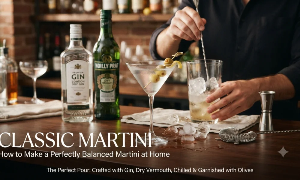 Classic Martini Recipe How to Make a Perfectly Balanced Martini at Home.