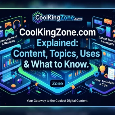 CoolKingZone.com Explained Content, Topics, Uses & What to Know.