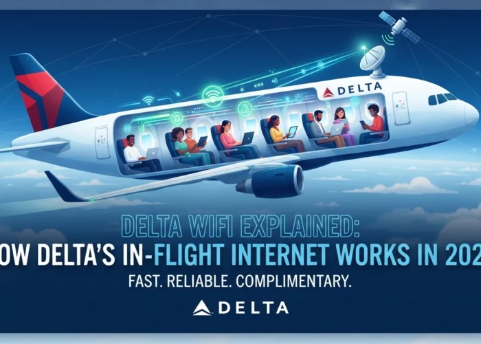 DeltaWiFi Explained How Delta’s In-Flight Wi-Fi Works in 2026.