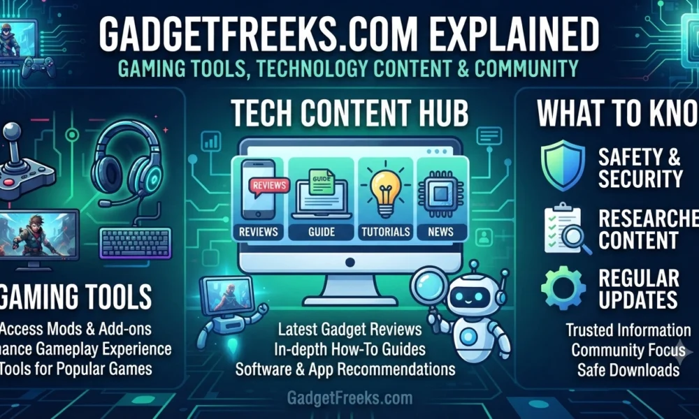 GadgetFreeks.com Explained Gaming Tools, Tech Content and What to Know.