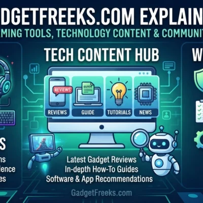 GadgetFreeks.com Explained Gaming Tools, Tech Content and What to Know.