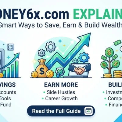 Money6x.com Explained Smart Ways to Save, Earn & Build Wealth.