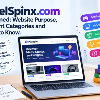 PixelSpinx.com Explained Website Purpose, Content Categories and What to Know.