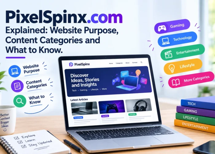 PixelSpinx.com Explained Website Purpose, Content Categories and What to Know.