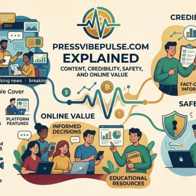 PressVibePulse.com Explained Content, Credibility, Safety and Online Value.