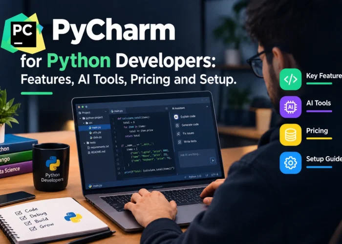 PyCharm for Python Developers Features, AI Tools, Pricing and Setup.