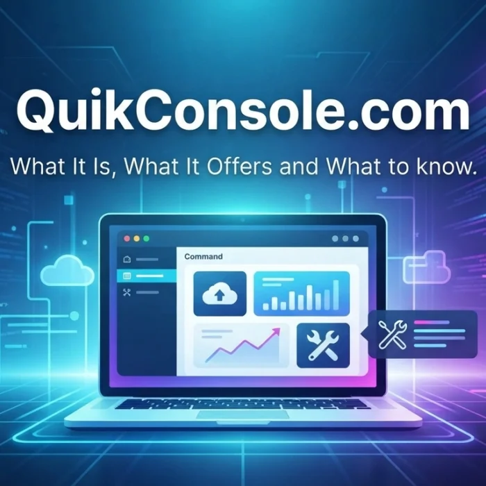 QuikConsole.com Explained What It Is, What It Offers and What to know.