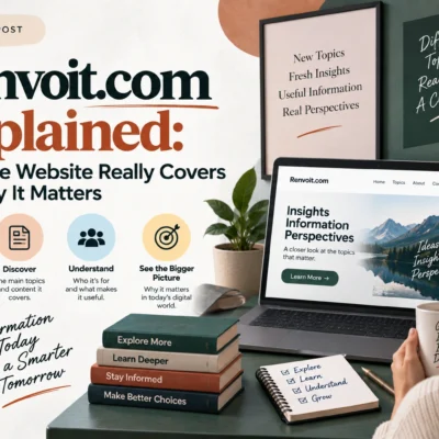 Renvoit.com Explained What the Website Really Covers and Why It Matters.