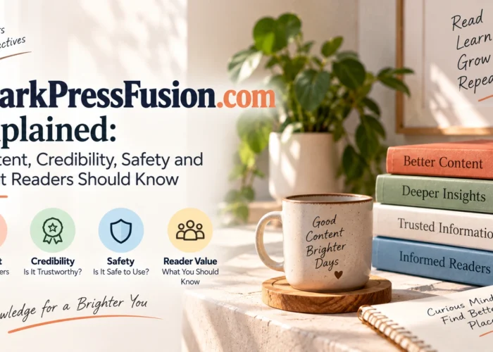 SparkPressFusion.com Explained Content, Credibility, Safety and What Readers Should Know.