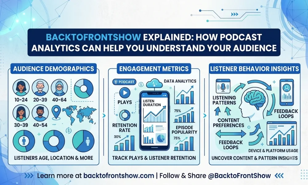 BacktoFrontShow Explained How Podcast Analytics Can Help You Understand Your Audience.