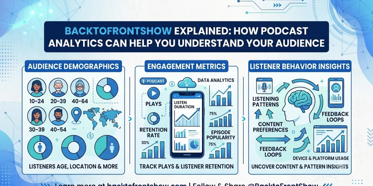 BacktoFrontShow Explained How Podcast Analytics Can Help You Understand Your Audience.