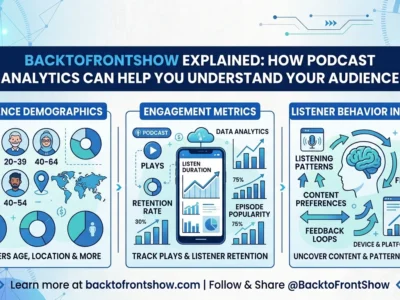 BacktoFrontShow Explained How Podcast Analytics Can Help You Understand Your Audience.