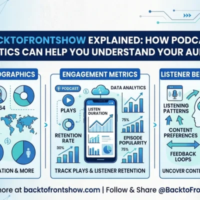 BacktoFrontShow Explained How Podcast Analytics Can Help You Understand Your Audience.