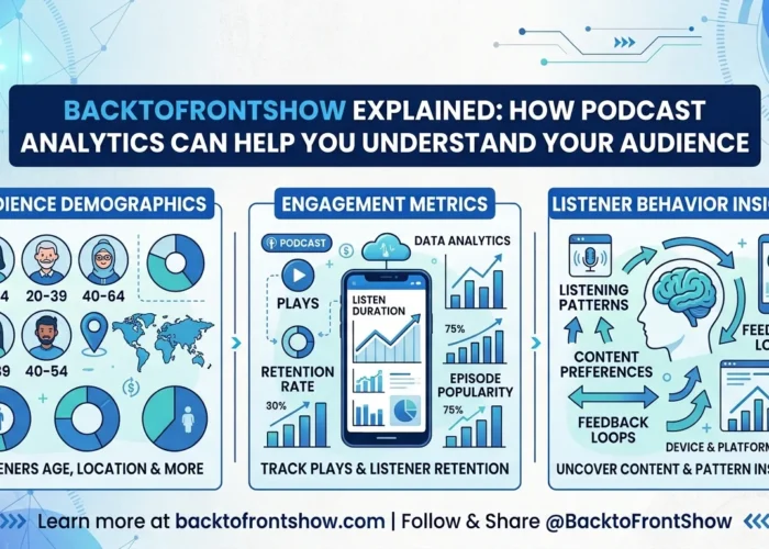 BacktoFrontShow Explained How Podcast Analytics Can Help You Understand Your Audience.