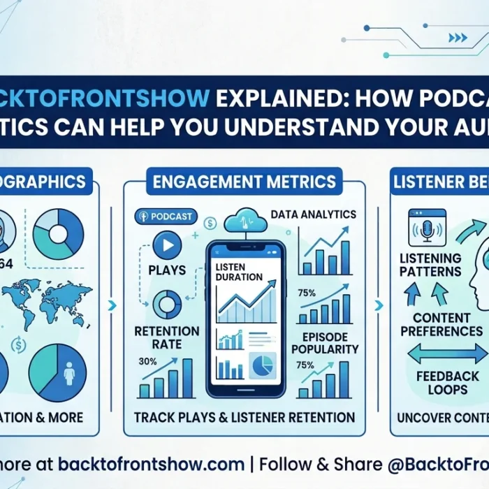 BacktoFrontShow Explained How Podcast Analytics Can Help You Understand Your Audience.