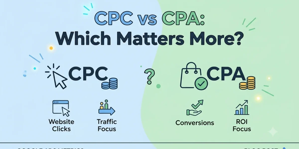 CPC vs CPA Which Google Ads Metric Matters More for Your Business