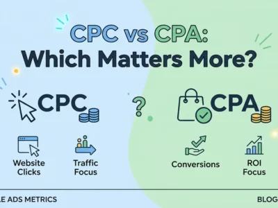 CPC vs CPA Which Google Ads Metric Matters More for Your Business