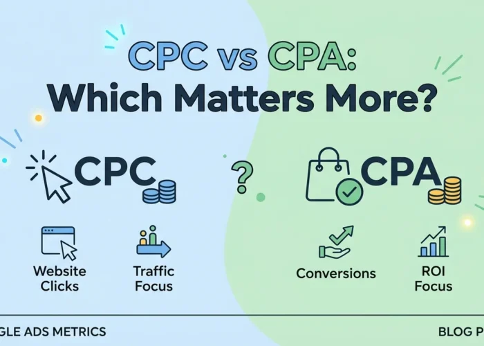 CPC vs CPA Which Google Ads Metric Matters More for Your Business