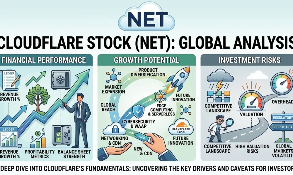 Cloudflare Stock (NET) Growth Potential, Financial Performance and Investment Risks.