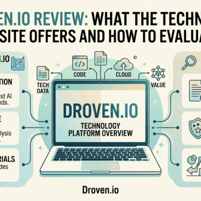 Droven.io Review What the Technology Website Offers and How to Evaluate It.
