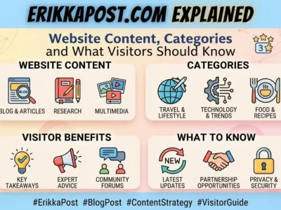 ErikkaPost.com Explained Website Content, Categories and What Visitors Should Know.
