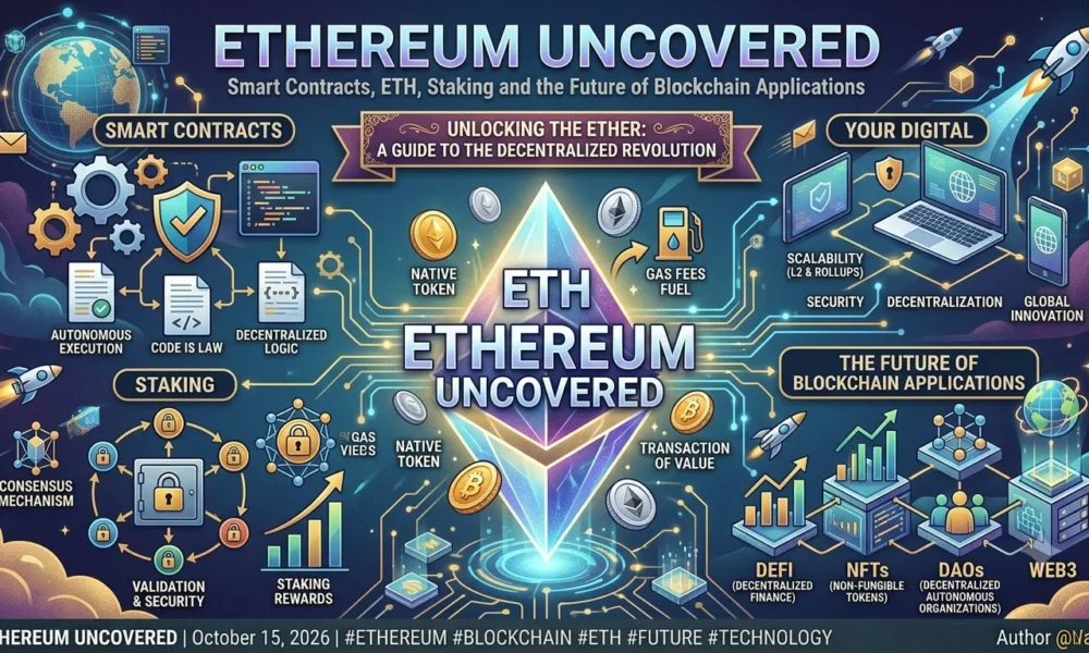 Ethereum Uncovered Smart Contracts, ETH, Staking and the Future of Blockchain Applications.