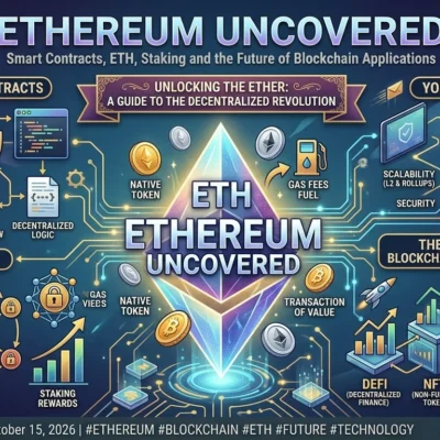Ethereum Uncovered Smart Contracts, ETH, Staking and the Future of Blockchain Applications.