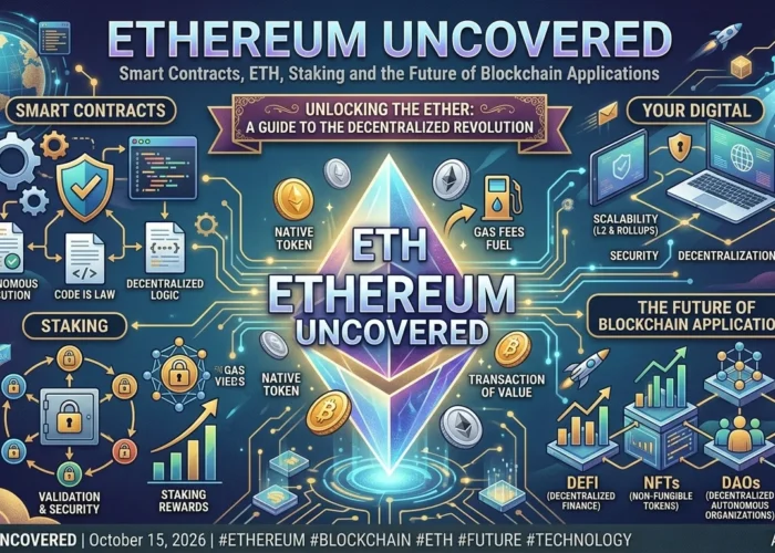 Ethereum Uncovered Smart Contracts, ETH, Staking and the Future of Blockchain Applications.