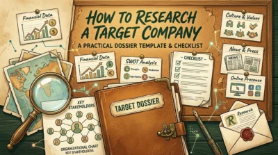 How to Research a Target Company A Practical Dossier Template and Checklist
