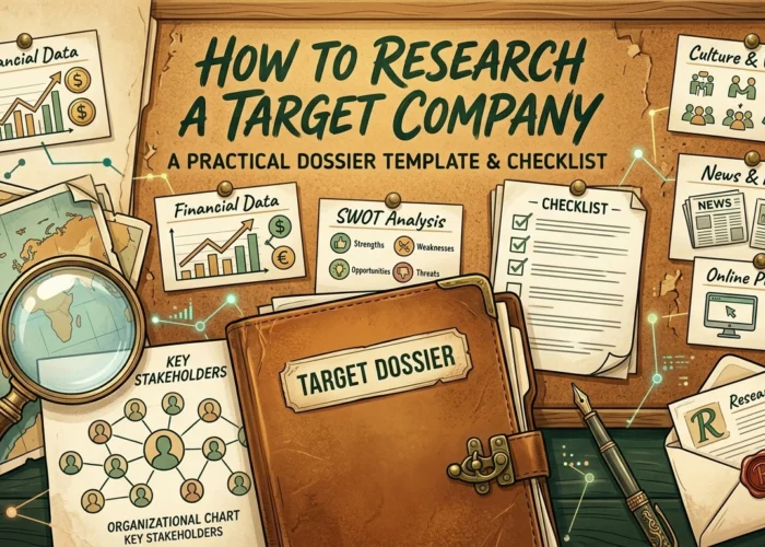 How to Research a Target Company A Practical Dossier Template and Checklist