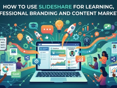 How to Use SlideShare for Learning, Professional Branding and Content Marketing.