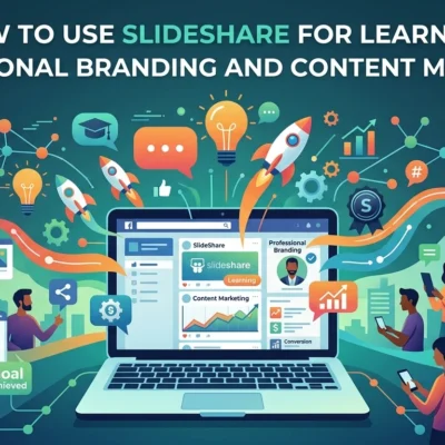 How to Use SlideShare for Learning, Professional Branding and Content Marketing.