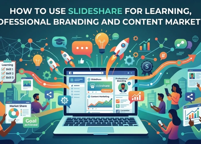 How to Use SlideShare for Learning, Professional Branding and Content Marketing.