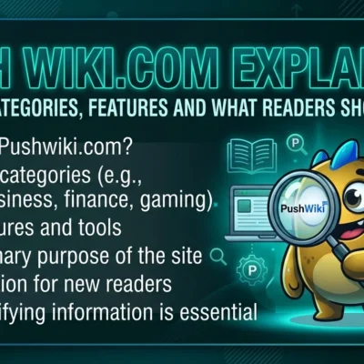 Pushwiki.com Explained Content Categories, Features and What Readers Should Know.