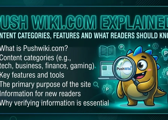 Pushwiki.com Explained Content Categories, Features and What Readers Should Know.