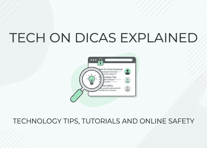Tech On Dicas Explained Technology Tips, Tutorials and Online Safety.